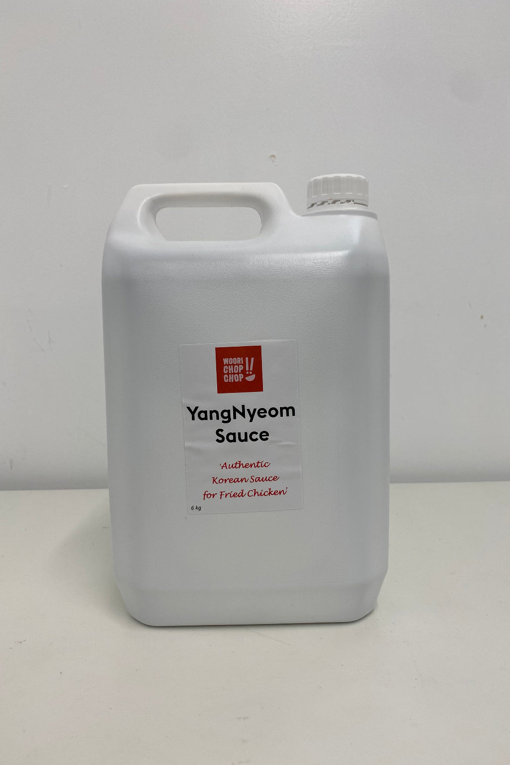Bulk container of YangNyeon Sauce 