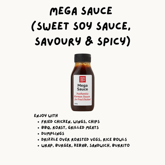 WOORI CHOPCHOP Mega Sauce (200g) | Soy Sauce Glaze with Sweet, Savoury & Spicy