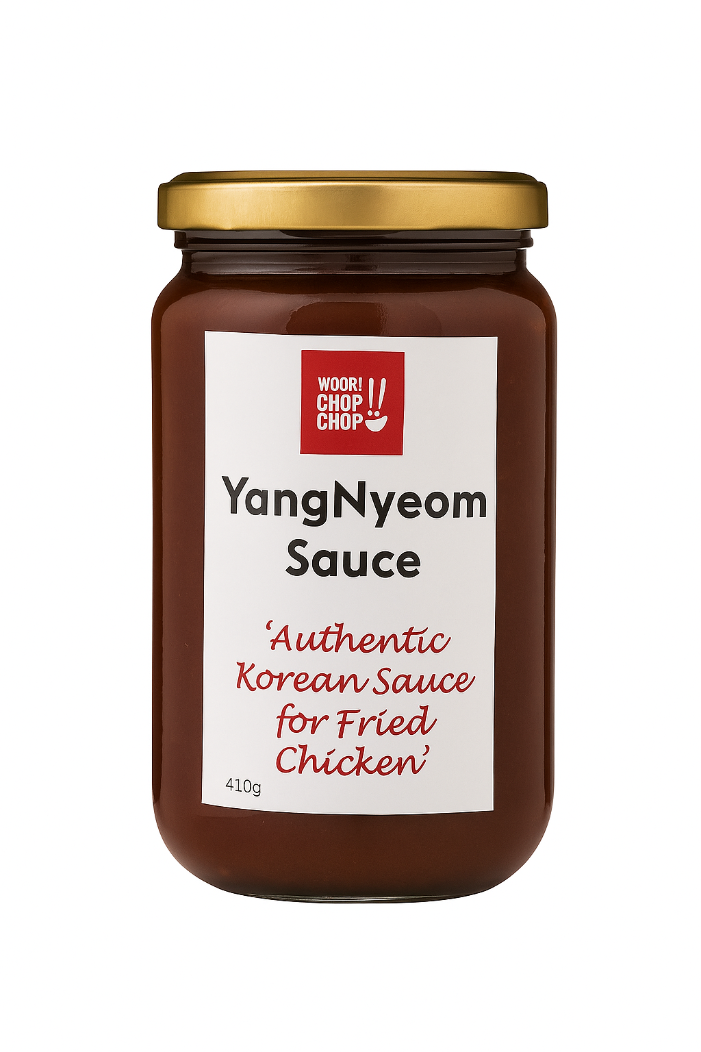 WOORI CHOPCHOP Korean Hot YangNyeom Sauce | Spicy & Sweet Glaze (410g)