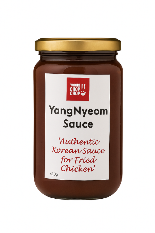WOORI CHOPCHOP Korean Hot YangNyeom Sauce | Spicy & Sweet Glaze (410g)